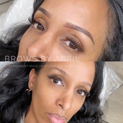 Brows by April - Before and after of my students work! With a little but of my guidance. Please call for training information