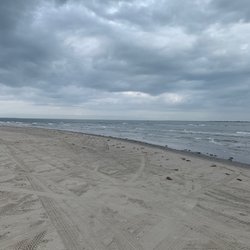 San Luis Pass County Park - The beach