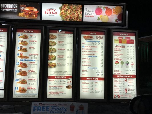 Menu photo 3 Wendy's Naples, FL