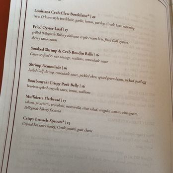 Bourbon House - Cajun/Creole Near Me - New Orleans, Louisiana
