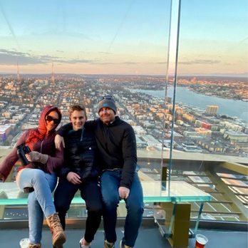 Space Needle - Chilling at the top having a brew - Landmarks & Historical Buildings Near Me - Seattle, Washington Space Needle - Chilling at the top having a brew - Landmarks & Historical Buildings Near Me - Seattle, Washington