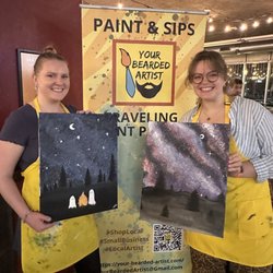 Paint & Sip Minnesota by Your Bearded Artist - Final product! "JEREMY'S THE BEST!!!!"