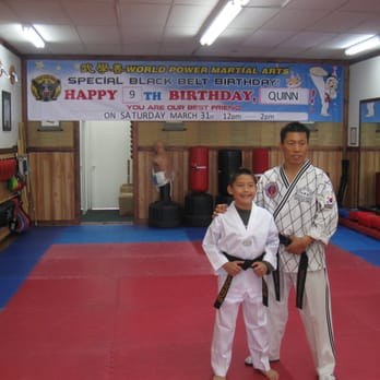 World Power Martial Arts - My Baby Boy & Master Kwon...great birthday party location! - Martial Arts Near Me - Long Beach, California World Power Martial Arts - My Baby Boy & Master Kwon...great birthday party location! - Martial Arts Near Me - Long Beach, California