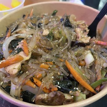 Emone - Jap-Chae with chicken - Korean Near Me - Brandon, Florida