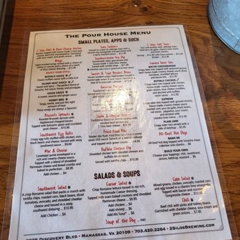 2 Silos Brewing - Food menu - Brewpubs Near Me - Manassas, Virginia