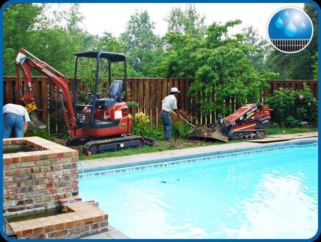 Slide of Drainage Team