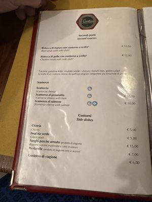 Menu photo 4 Il Grottino dal 1936 Rome, RM