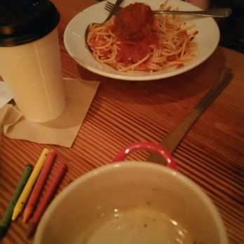 Wild Olive - Kids spaghetti with meatball. - Italian Near Me - Johns Island, South Carolina Wild Olive - Kids spaghetti with meatball. - Italian Near Me - Johns Island, South Carolina