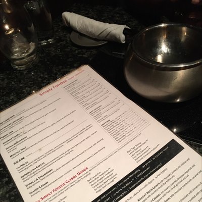 Menu photo 5 Simply Fondue Dallas, TX