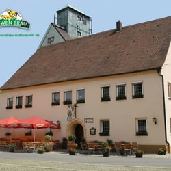 Löwenbräu - Löwenbräu Buttenheim - Aussenansicht Brauereigasthof