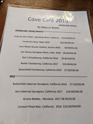 Menu photo 5 Angel Island Tiburon, CA