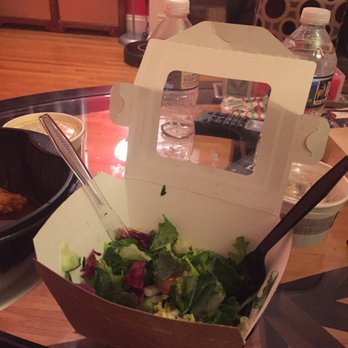 Panera Bread - No, I did not start eating this salad yet! This was my half-salad I ordered as part of the You Pick 2 (more like quarter salad). - Salad Near Me - Harrisburg, Pennsylvania