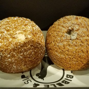 Bibble & Sip - earl grey and black sesame puffs - Coffee & Tea Near Me - New York, New York