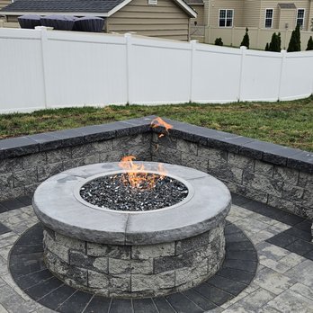 Maryland Deck Builders - Granite city firepit in Brandywine Maryland - General Contractors Near Me Maryland Deck Builders - Granite city firepit in Brandywine Maryland - General Contractors Near Me
