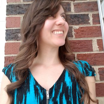 The Bombshell Lounge - New feathered bangs and a complimentary curl - Hair Salons Near Me - Greenville, South Carolina The Bombshell Lounge - New feathered bangs and a complimentary curl - Hair Salons Near Me - Greenville, South Carolina