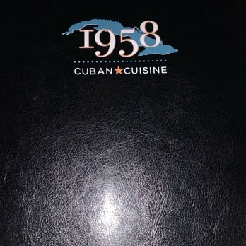 1958 Cuban Cuisine - Menu is like an iPad and easy to navigate with detailed photos of most items. - Cuban Near Me - Westfield, New Jersey