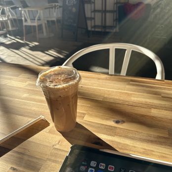 Northern Roots Coffeehouse - Large 20oz has 3 shots of espresso - Coffee & Tea Near Me - Greensboro, North Carolina Northern Roots Coffeehouse - Large 20oz has 3 shots of espresso - Coffee & Tea Near Me - Greensboro, North Carolina