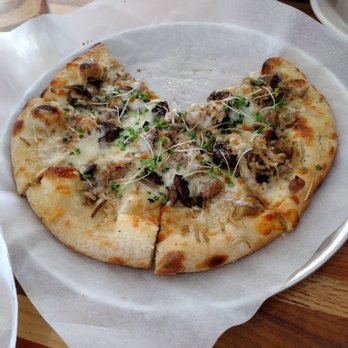 Green Scene - Wild rice and mushroom pizza w/sausage - Grocery Near Me - Walker, Minnesota