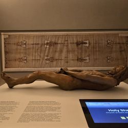Igreja da Madalena - Holy Shroud 3D rendering exhibit