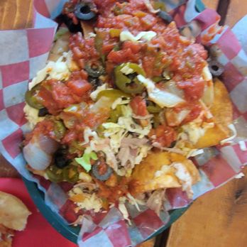 South Moon BBQ - Pulled pork Nacho. - Barbeque Near Me - Hinckley, Illinois