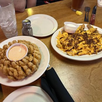 Texas Roadhouse - Cactus Blossom- Cheese Fries - Barbeque Near Me - Midland, Texas Texas Roadhouse - Cactus Blossom- Cheese Fries - Barbeque Near Me - Midland, Texas