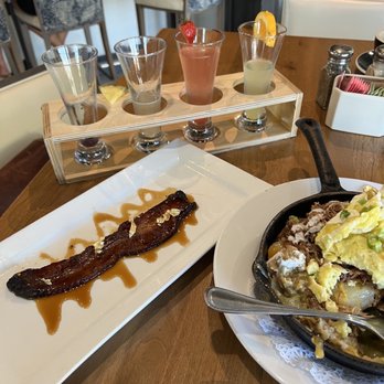 Hash Kitchen - Billionaire Bacon, Poder potato hash, and a flight of mimosas. - Breakfast & Brunch Near Me - Scottsdale, Arizona