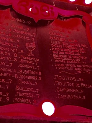Menu photo 4 Bar Rubí Barcelona, B Menu photo 4 Bar Rubí Barcelona, B
