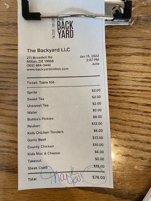 The Backyard by null