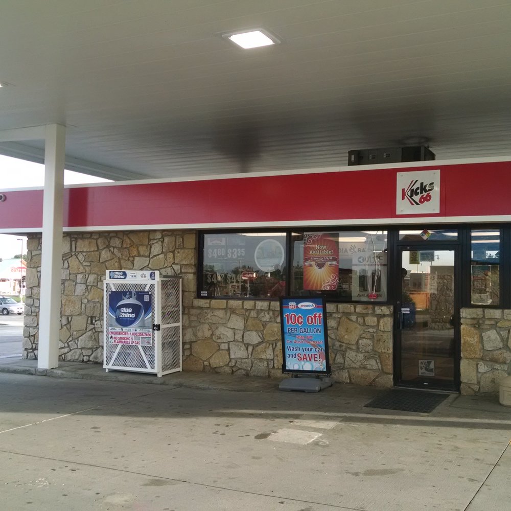 Phillips 66 - Outside elevation view, looking North - Gas Stations Near Me - Kansas City, Missouri Phillips 66 - Outside elevation view, looking North - Gas Stations Near Me - Kansas City, Missouri