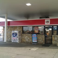 Phillips 66 - Outside elevation view, looking North