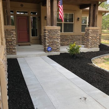 A Better Edge - The front walkway is much more inviting now. - Landscaping Near Me