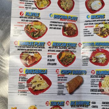 Mr Delicious - Menu - Mexican Near Me - Syracuse, Utah