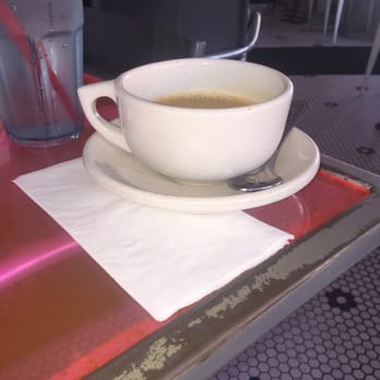 Big Pink - Even the coffee cups are huge! - Pizza Near Me - Miami Beach, Florida