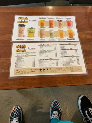 Menu photo 4 Sharetea Portland, OR