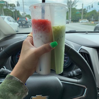Zero Degrees - So mf fire!!! Milk tea/ strawberry horchata omg - Bubble Tea Near Me - Greenacres, Florida Zero Degrees - So mf fire!!! Milk tea/ strawberry horchata omg - Bubble Tea Near Me - Greenacres, Florida