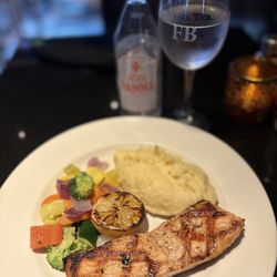 Firebirds Wood Fired Grill - Grilled salmon