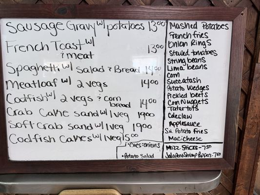 Menu photo 1 Cindy's Kitchen Cambridge, MD