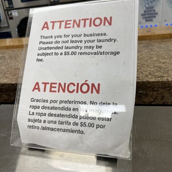 Palm Beach Lakes Laundry - 2022 December 10. $5 charge if you leave your clothes in a machine and staff has to remove. - Laundromat Near Me - West Palm Beach, Florida Palm Beach Lakes Laundry - 2022 December 10. $5 charge if you leave your clothes in a machine and staff has to remove. - Laundromat Near Me - West Palm Beach, Florida
