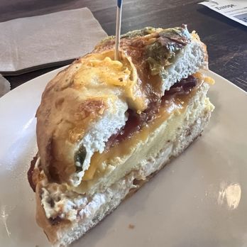 Cream & Sugar Cafe - Jalapeño Bagel Sandwich - Coffee & Tea Near Me - La Mirada, California Cream & Sugar Cafe - Jalapeño Bagel Sandwich - Coffee & Tea Near Me - La Mirada, California