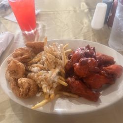 6 Piece Wing with Shrimp