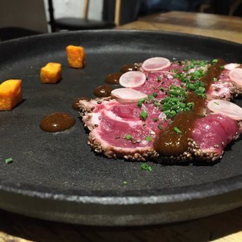Zero Tapas - Tiradito de buey - Tapas Bars Near Me - Seville, SE Zero Tapas - Tiradito de buey - Tapas Bars Near Me - Seville, SE