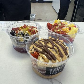 TRŪ Bowl Superfood Bar - Tru Bowls; Buttah Lova, Island, and Tru blu. - Acai Bowls Near Me - Mesa, Arizona TRŪ Bowl Superfood Bar - Tru Bowls; Buttah Lova, Island, and Tru blu. - Acai Bowls Near Me - Mesa, Arizona