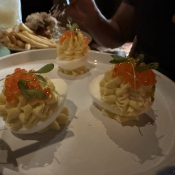 Jolie - Deviled eggs and trout roe - Cocktail Bars Near Me - New Orleans, Louisiana