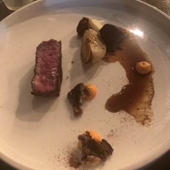 Gander and Ryegrass - Dry aged strip, short rib, onion, carrot, beef vbacon - Italian Near Me - Spokane, Washington Gander and Ryegrass - Dry aged strip, short rib, onion, carrot, beef vbacon - Italian Near Me - Spokane, Washington