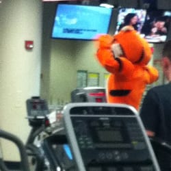RIT Wiedman Fitness Center - RITchie working out...haha