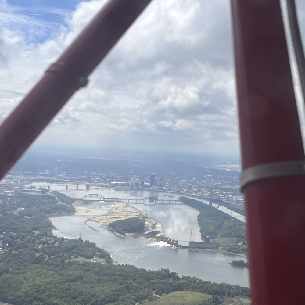 Classic Biplane Tours - Downtown (Indiana) Side - Aerial Tours Near Me - Bardstown, Kentucky
