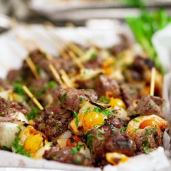 Plates + Bowls Catering - Beef Skewers