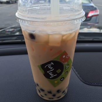 Tea Leaf Cafe - Coconut mango bubble tea - Coffee & Tea Near Me - Amherst, New York