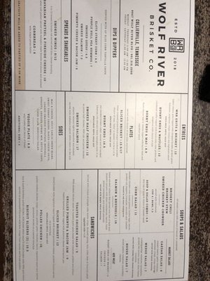 Menu photo 6 Wolf River Brisket Germantown, TN