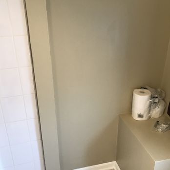 B&J Lawn Care - Bathroom Wall Repair (After) - Painters Near Me